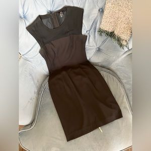 H&M black mini cocktail dress